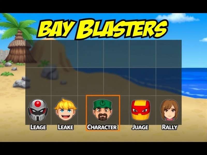 Bay Blasters Character Selection